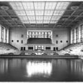 Schwimmhalle "Neptun", Halle mit Tribüne - 1956