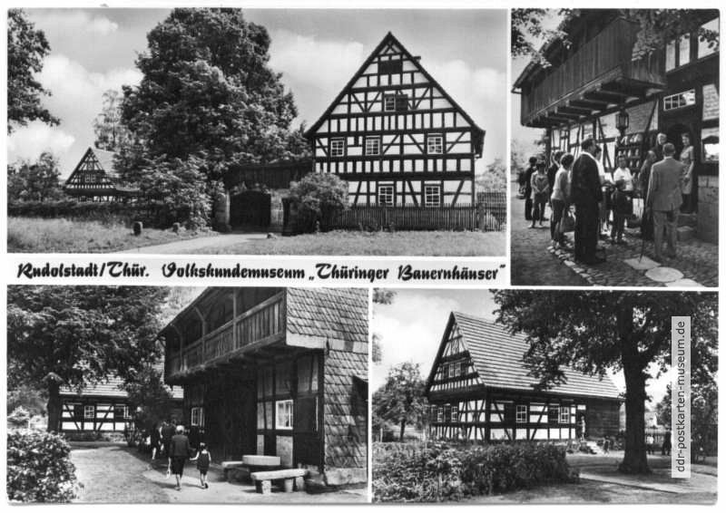 Volkskundemuseum "Thüringer Bauernhäuser" - 1977