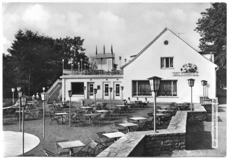 Konsum-Gaststätte "Walkmühle" im Naherholungzentrum - 1969