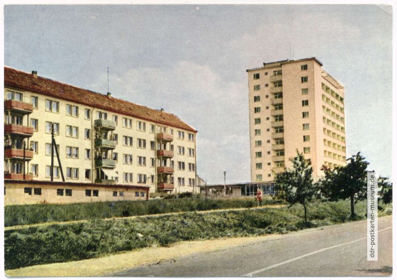Sangerhausen-West, Hochhaus - 1967