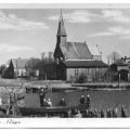 Blick zur Kirche in Schaprode - 1958
