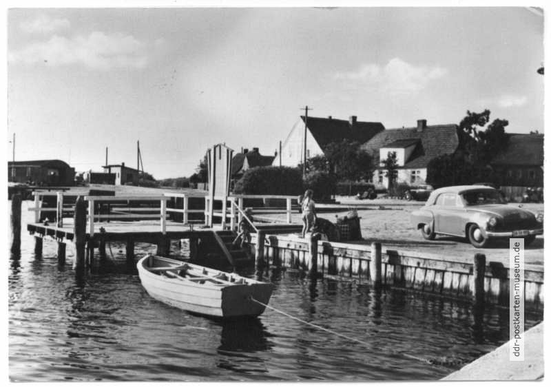 Hafen, Überfahrt nach Hiddensee - 1962