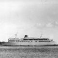 Schwedenfähre "Trelleborg" auf See - 1958