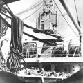 Die Back auf dem 10.000-Tonnen-Frachter "Berlin" - 1960