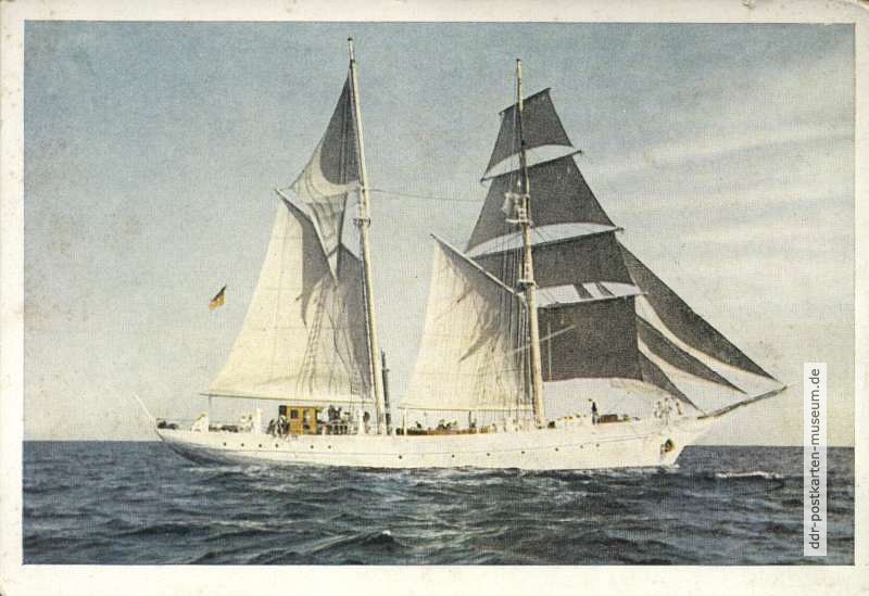 Segelschulschiff "Wilhelm Pieck" - 1952