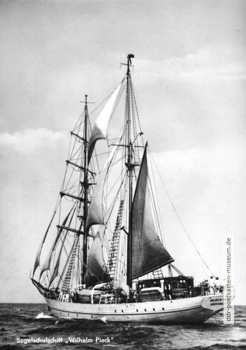 Segelschulschiff "Wilhelm Pieck" - 1966