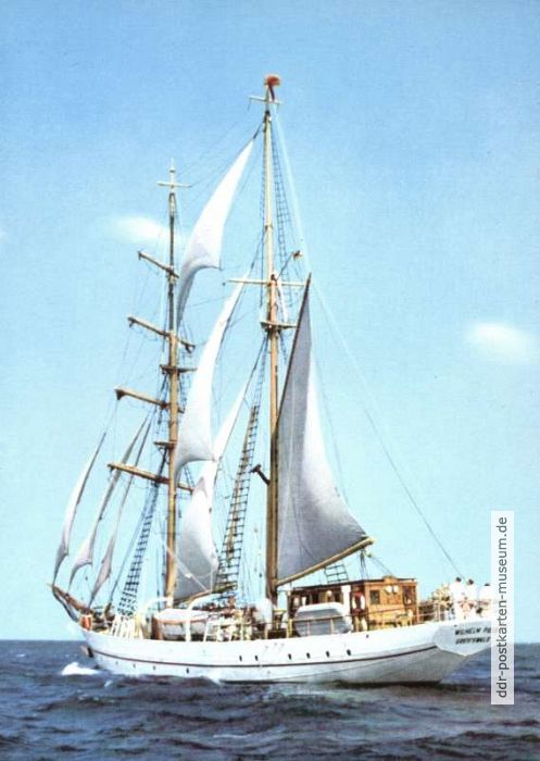 Segelschulschiff "Wilhelm Pieck" - 1964 / 1989