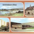 Ernst-Thälmann-Brücke, Rathaus, Neubauten, Kaufhalle Süd - 1983