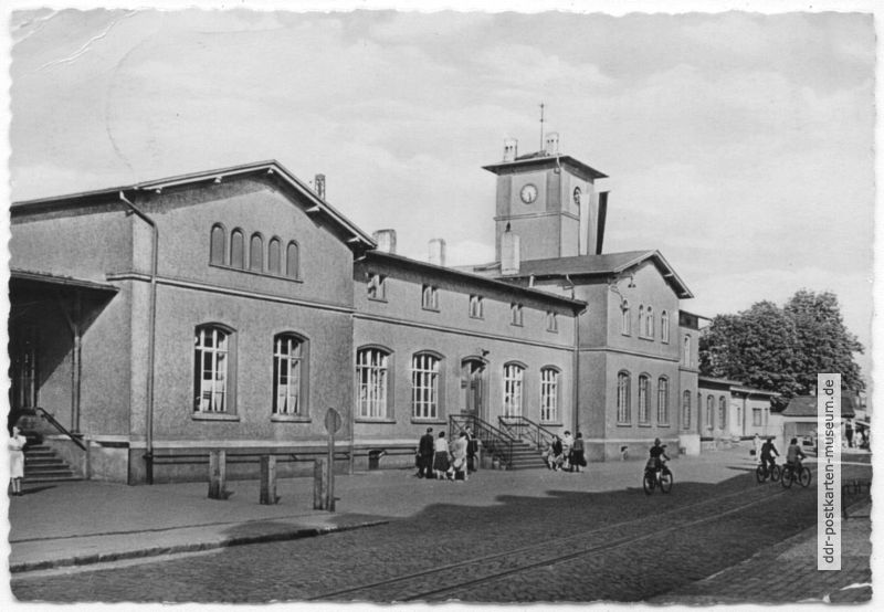 Bahnhof Schönebeck (Elbe) - 1960