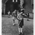 Glückwunschkarte zum ersten Schulgang von 1956 - Kunstverlag Brück & Sohn