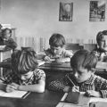 Postkarte zum ersten Schulgang von 1963 - Verlag Gebrüder Garloff