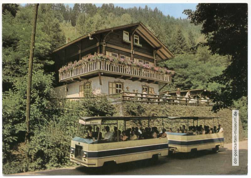 Schweizerhaus im Schwarzatal bei Schwarzburg - 1974
