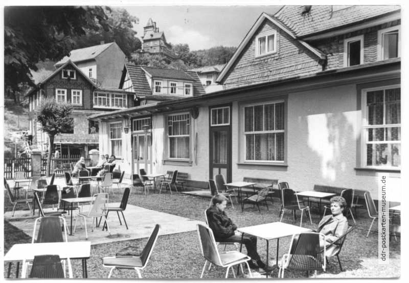 FDGB-Erholungsheim "Johann Wolfgang von Goethe", Selbstbedienungs-Cafe - 1978