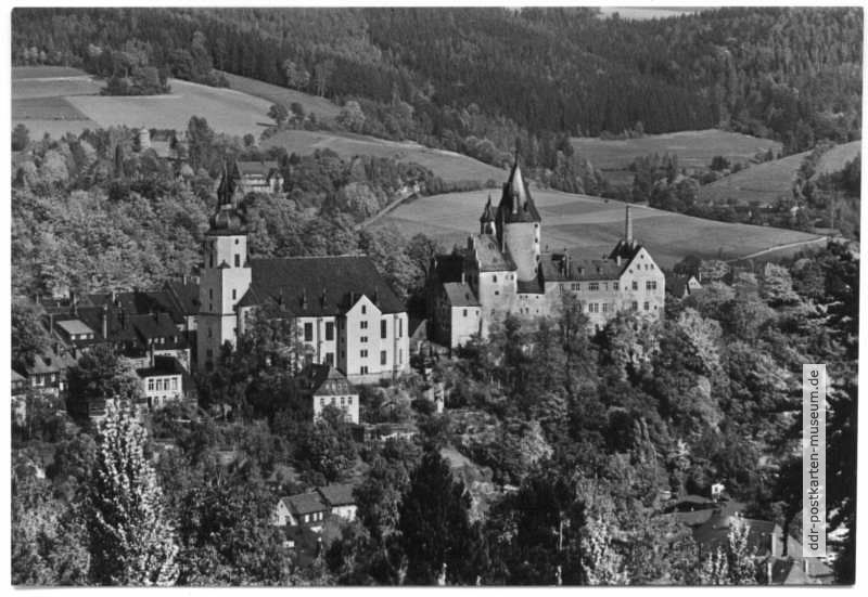 Blick zum Schloß und St. Georgskirche - 1972