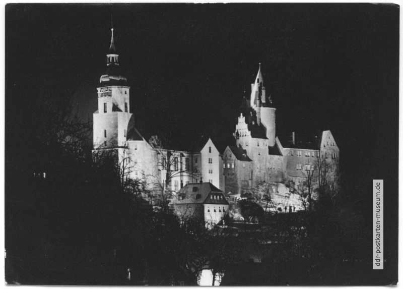 Schloß Schwarzenberg bei Nacht - 1967