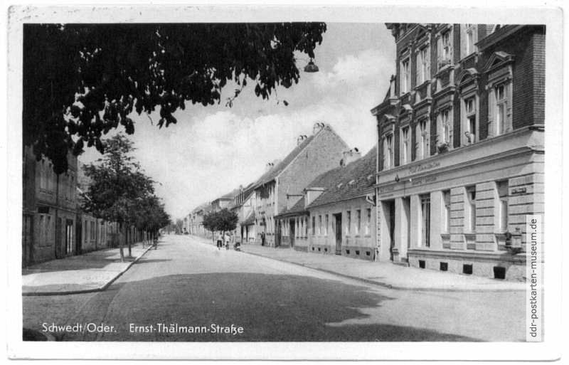 Ernst-Thälmann-Straße - 1958
