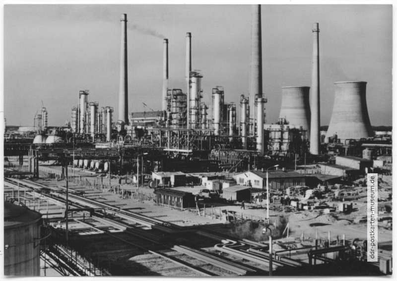 Erdölverarbeitungswerk (EVW, später PCK) - 1967