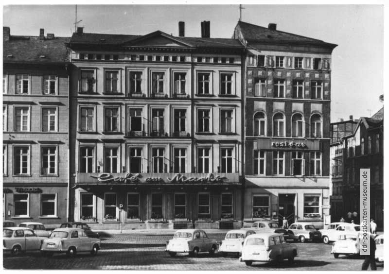 HO-Gaststätte "Cafe am Markt", "Resi-Bar" - 1967