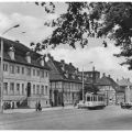 Am Schelfmarkt, Straßenbahn Linie 1 - 1969
