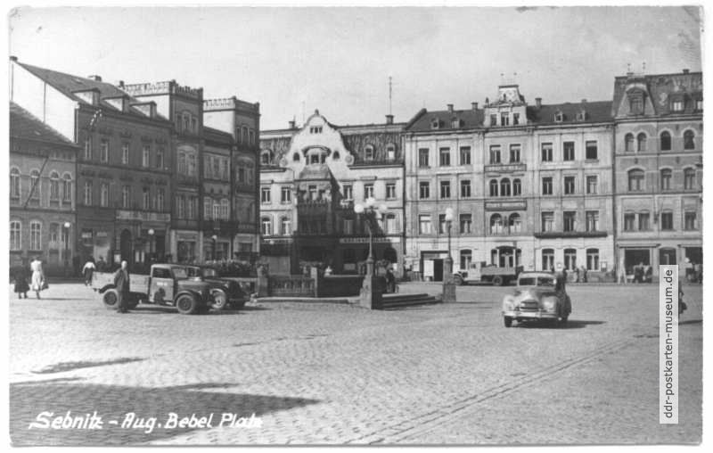 Marktplatz (August-Bebel-Platz) - 1961