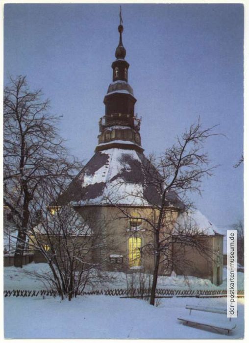 Evangelisch-Lutherische Kirche zur Weihnachtszeit - 1981