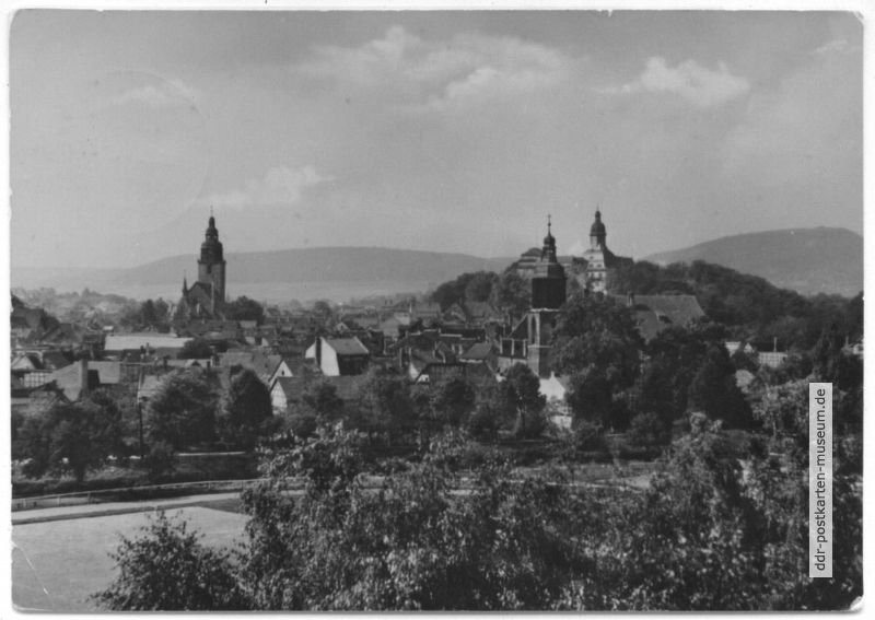 Blick zur Stadt - 1959
