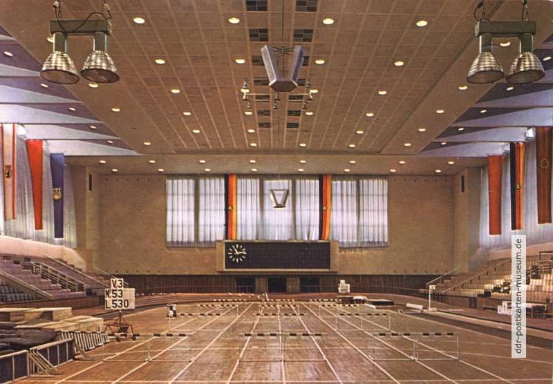 Dynamo-Sporthalle im Sportforum Berlin - 1972