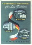Friedensfahrt 1952, erstmals Warschau-Berlin-Prag - 1952