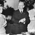Olympiafestakt 1960 mit Walter Ulbricht, Ingrid Krämer und "Täve" Schur - 1960
