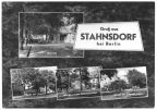 Stahnsdorf, Bahnhof / Straße der Jugend / HOG "Parkrestaurant" - 1964