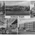 Walkteich, Übersicht, Rathaus, Markt, Erich-Weinert-Oberschule - 1981