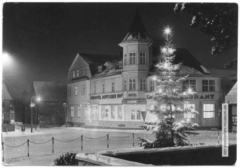 Kurhotel "Deutscher Hof" am Platz des Friedens - 1972
