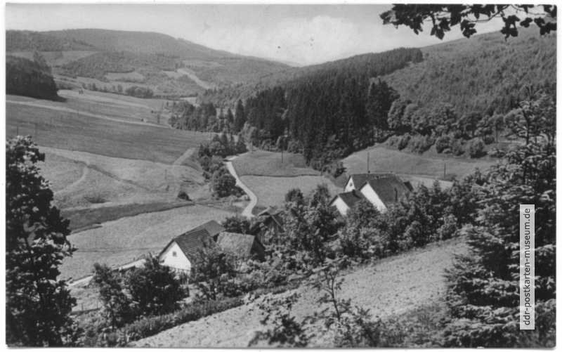 Ortsteil Nesselhof im Nesselgrund - 1960