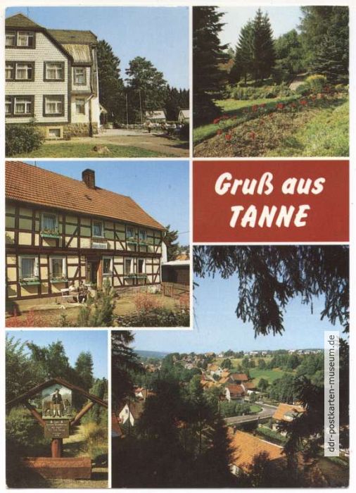 Gruß aus Tanne - 1989