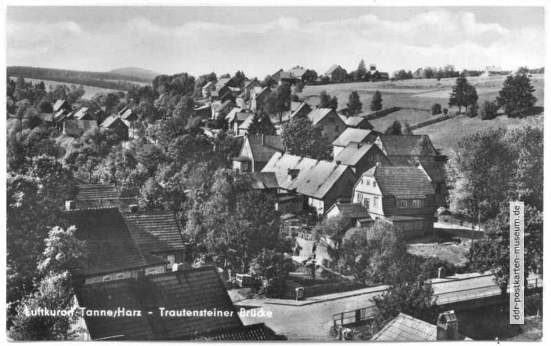Blick zur Trautensteiner Brücke - 1972