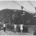 Blick von der Bergstation der Personenschwebebahn - 1980