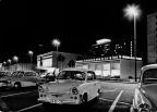 Trabant P 80 nachts in der Karl-Marx-Allee vor der Mocca-Milch-Eis-Bar - 1968erlin-1968