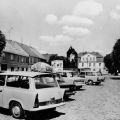 Trabant Kombi auf dem Schinkelplatz in Gransee (Bezirk Potsdam) - 1976bi-Gransee-1976