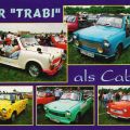 Ostalgie-Postkarte "Der Trabi als Cabrio" - 1999