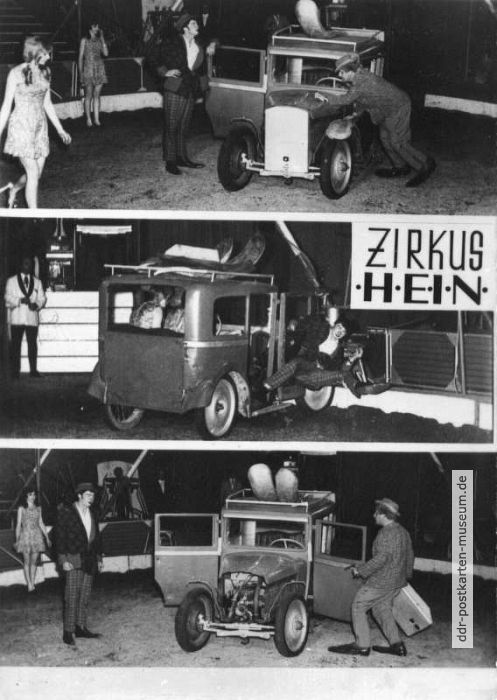Zirkus Hein, Clown-Nummer - 1970