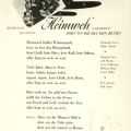"Heimweh", Foxtrot vom Hemmann-Quintett / Gilkyson / Miller / Bader-Rasch