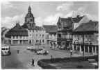 Marktplatz, Ratskeller und Kirche - 1966