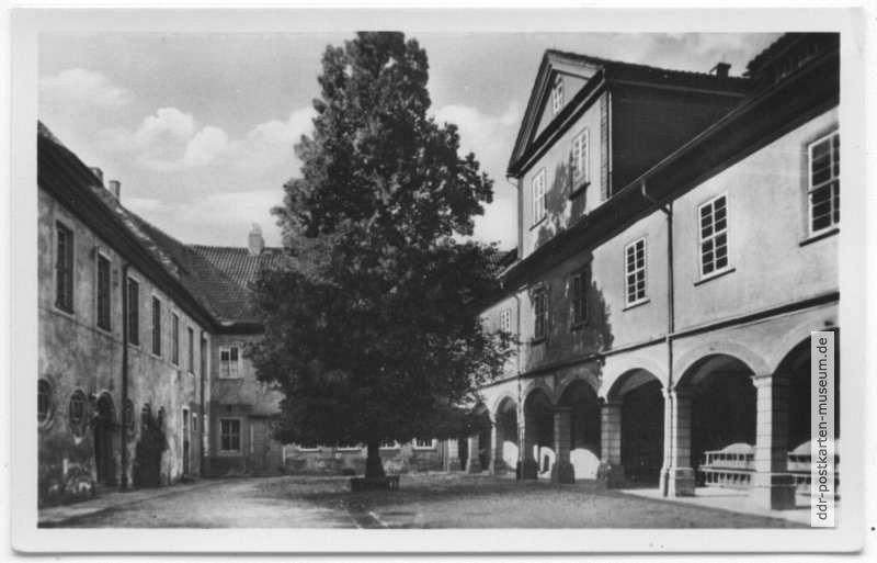 Schloß Tenneberg, Schloßhof - 1953