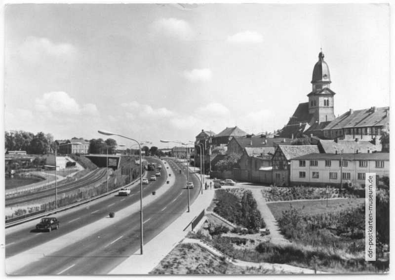 Umgehungsstraße, Marienkirche - 1981