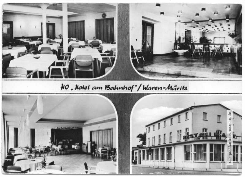"HO-Hotel am Bahnhof" - 1966