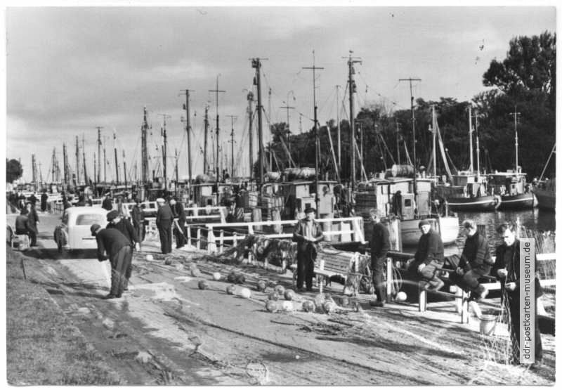 Fischkutter am Alten Strom - 1967