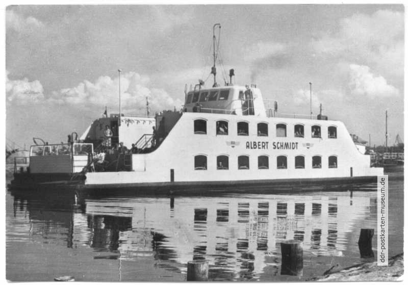 Fährschiff "Albert Schmidt" - 1960