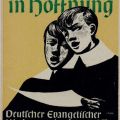 Werbepostkarte für den Deutschen Evangelischen Kirchentag in Leipzig - 1954