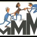 Werbekarte der MMM (Messe der Meister von Morgen) - 1987