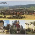 Blick vom Galgenberg, Umgebindehaus, Der Pumphut - 1989
